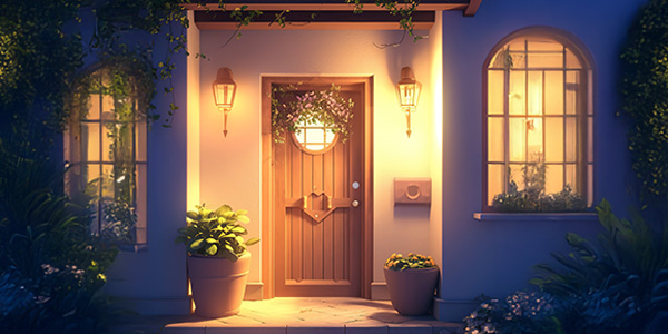 Lighting Around the Door