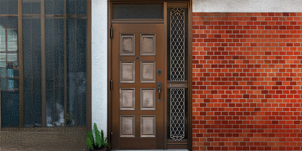 Metal accent doors