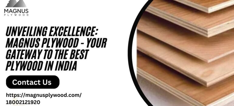 Unveiling Excellence Magnus Plywood - Your Gateway to the Best Plywood in India
